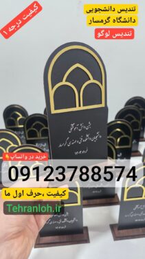 تندیس دانشجویی دانشگاه گرمسار- کیفیت درجه یک