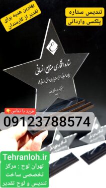 تندیس ستاره پلکسی وارداتی